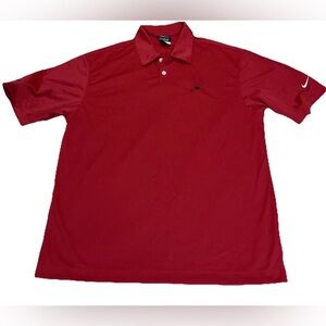 Nike Golf Dri-Fit  Polo Men’s M Red Short Sleeve Rare New